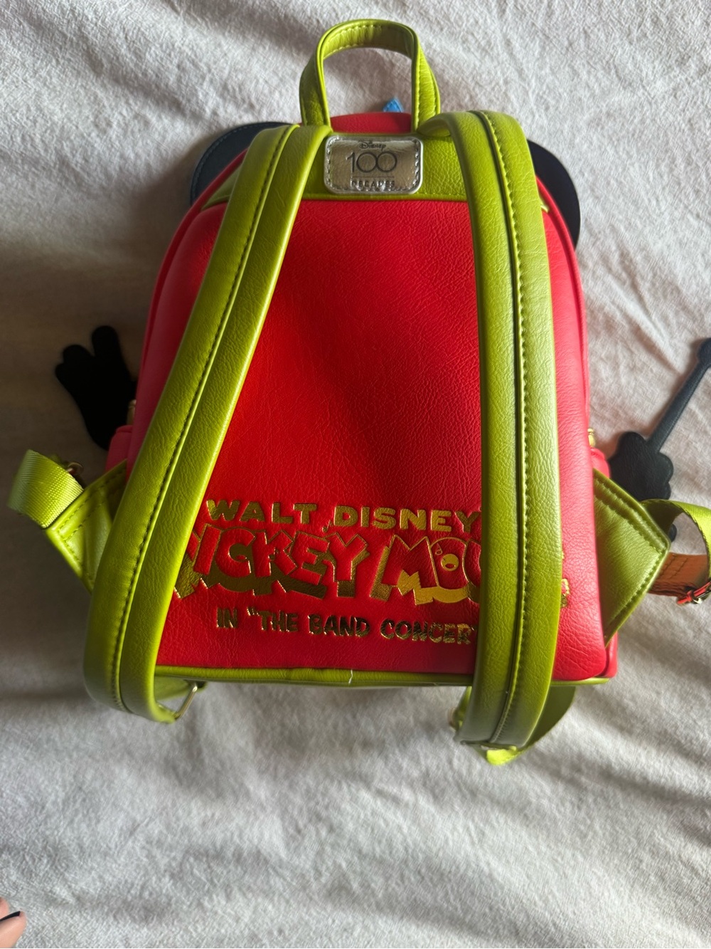 Disney100 The Band Concert Mickey Loungefly backpack - Picture 6 of 10